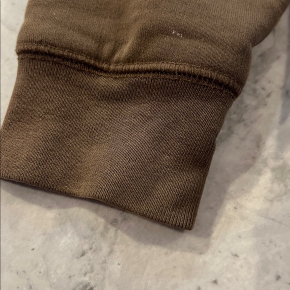 L.L. Bean green Hoodie Sherpa fleece lined 10/12 unisex - Picture 6 of 9